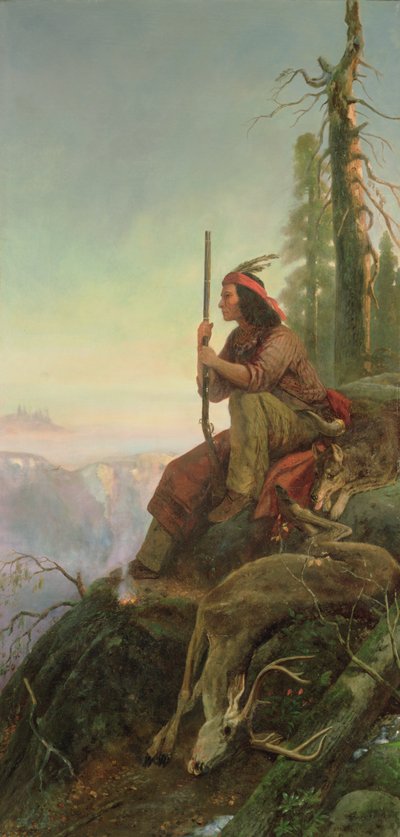 Signalbranden, 1880 af William Hahn