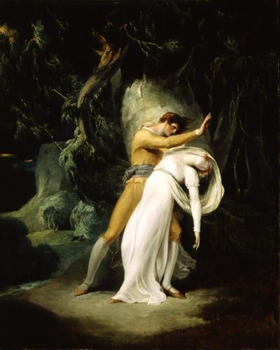 Celadon og Amelia af William Hamilton