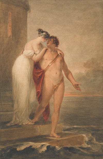 Hero og Leander af William Hamilton