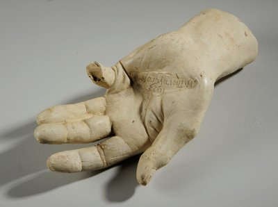 Afstøbning af en hånd af William Hamo Thornycroft