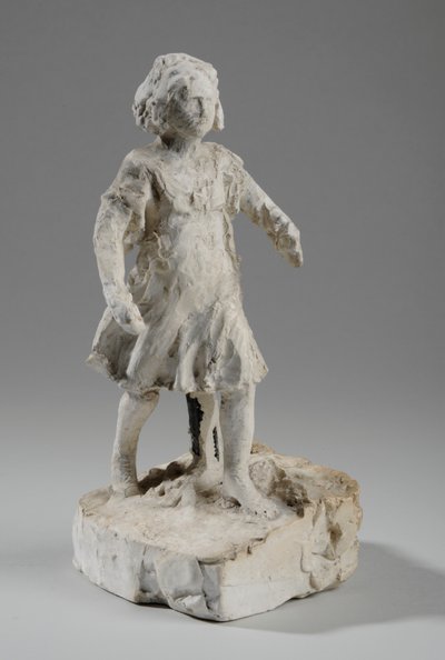 Maquette for Figure of a Girl Running (gips) (se også 440337) af William Hamo Thornycroft