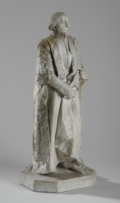 Maquette til statuen af William Ewart Gladstone på The Strand, London, ca. 1905 (gips) (se også 876153) af William Hamo Thornycroft