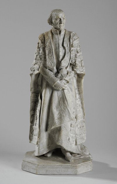 Maquette til statuen af William Ewart Gladstone på The Strand, London, ca. 1905 af William Hamo Thornycroft