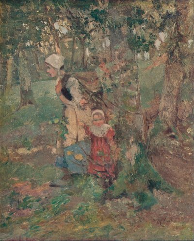 The Edge of the Wood, c1916 af William Hanna Clarke