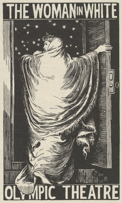 Kvinden i hvidt, 1871. af William Harcourt Hooper