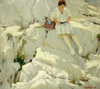Sommerfugl på klipperne af William Harold Dudley