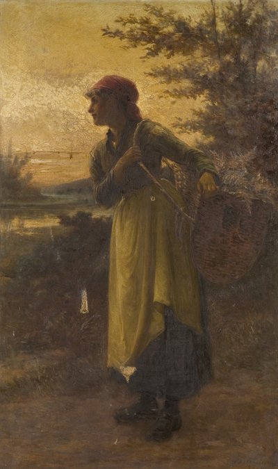 Solnedgang af William Harris Weatherhead