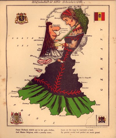 Geographical fun - being humorous outlines of various countries, with an introduction and descriptive lines LOC 84675540-15 af William Harvey