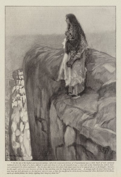 Illustration til Swallow, A Tale of the Great Trek, af H Rider Haggard af William Hatherell