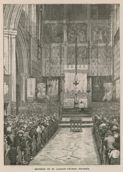 Interiør af St Alban