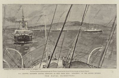 Søens manøvrer af William Hatherell