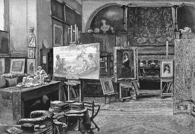 Studiet, 1896 af William Hatherell