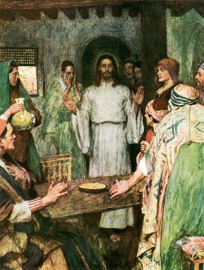 Så kom Jesus og stod midt iblandt dem af William Hatherell