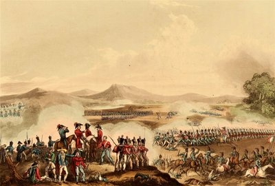 Slaget ved Talavera, 28. juli 1809 af William Heath