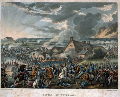 Slaget ved Waterloo 1815, plade 29 fra "Wellington