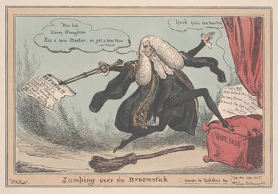 Hoppe over kosteskaftet - Measter be Yorkshire too, 1830 af William Heath