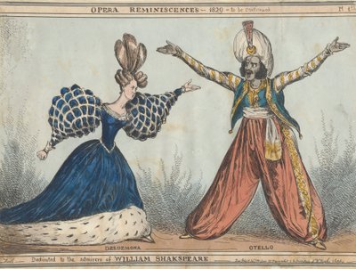 Operareminiscenser: Desdemona og Othello af William Heath