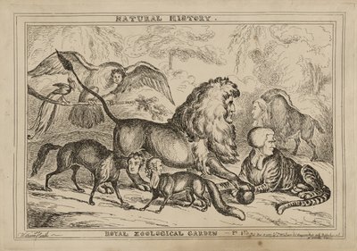 Royal Zoological Garden, udgivet 15. december af William Heath