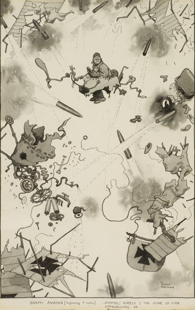 En flot konklusion, ca. 1918 af William Heath Robinson