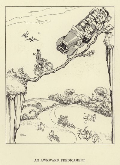 En akavet knibe af William Heath Robinson