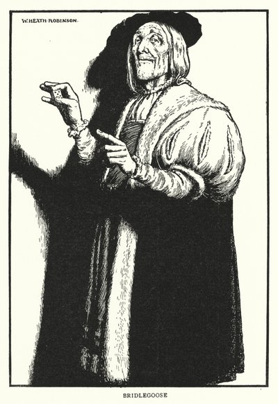 Bridlegoose (litho) af William Heath Robinson