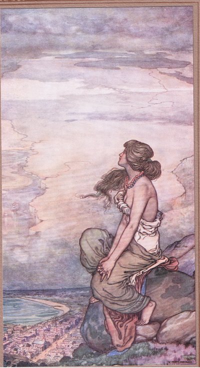 Capetown. Hagl! Snappet og byttet efter fra hånd til hånd af William Heath Robinson