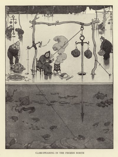 Muslingespyd i det frosne nord af William Heath Robinson