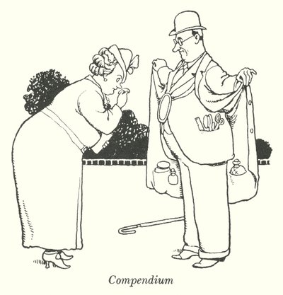 Kompendium (litho) af William Heath Robinson