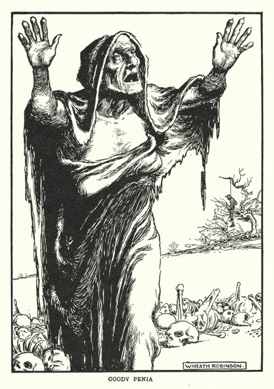 Goody Penia (litho) af William Heath Robinson