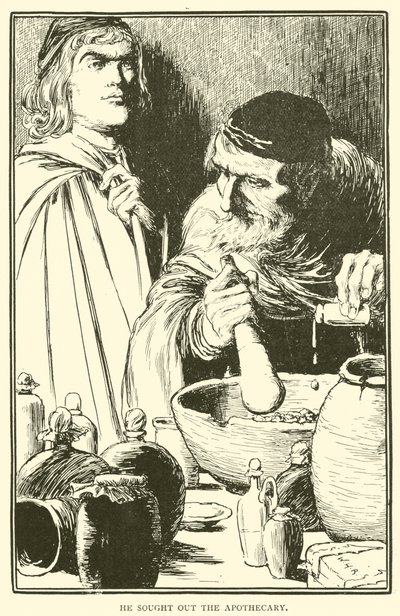 Han opsøgte apotekeren af William Heath Robinson