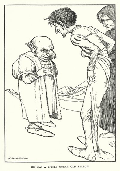 Han var en lille gammel fyr (litho) af William Heath Robinson
