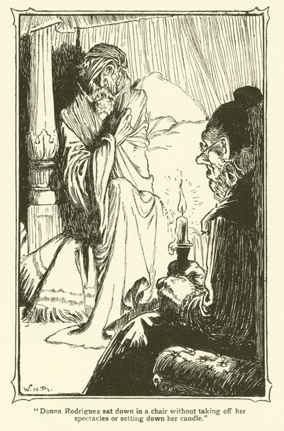 Illustration til Don Quixote (litho) af William Heath Robinson