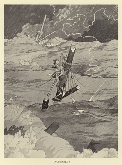 Uhelbredelig af William Heath Robinson