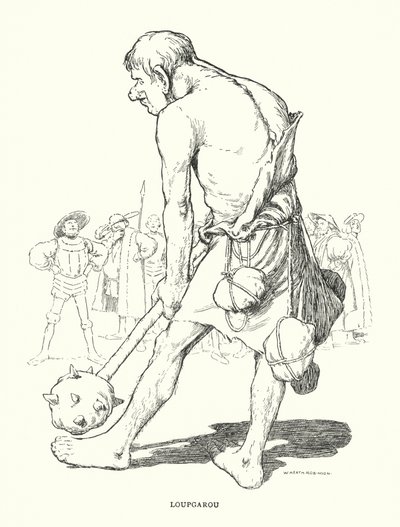 Lupgarou (sten) af William Heath Robinson