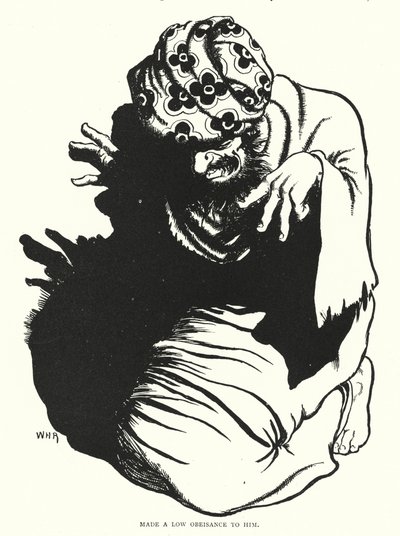 Gjorde en lav ære til ham (gravering) af William Heath Robinson
