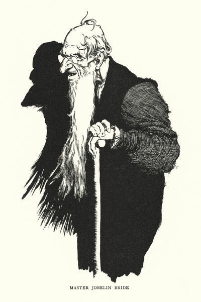 Master Jobelin Bride (litho) af William Heath Robinson