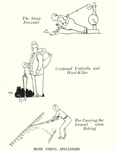 Flere nyttige apparater (litho) af William Heath Robinson