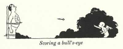 At score et ydre øje (litho) af William Heath Robinson