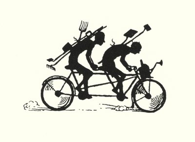 The End (litho) af William Heath Robinson