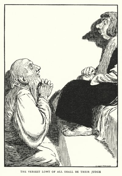 Den allerbedste af alle skal være deres dommer (litho) af William Heath Robinson