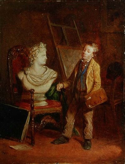 Den unge kunstner af William Hemsley