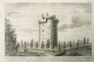 Castle Howel, Barony of Kells, County Kilkenny, Irland, fra 