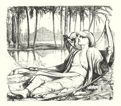 Erindringer om de arabiske nætter (gravering) af William Henry (after) Hunt