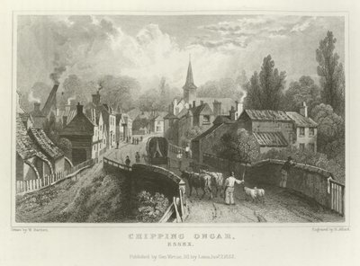 Chipping Ongar, Essex af William Henry Bartlett