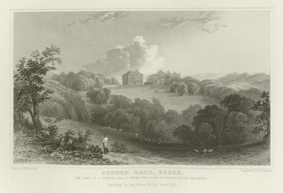 Copped Hall, Essex, sæde for J Conyers, Esquire af William Henry Bartlett