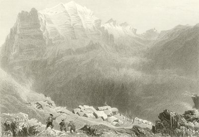 Dormeilleuse, Høje Alper, scenen for Felix Neffs