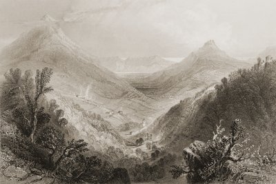 Glen of the Downs, County Wicklow, Irland, fra 