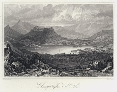 Glengariffe, Co Cork (gravering) af William Henry Bartlett
