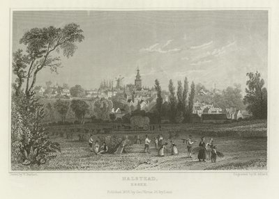 Halstead, Essex af William Henry Bartlett