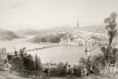 Londonderry, County Londonderry, Nordirland, fra 